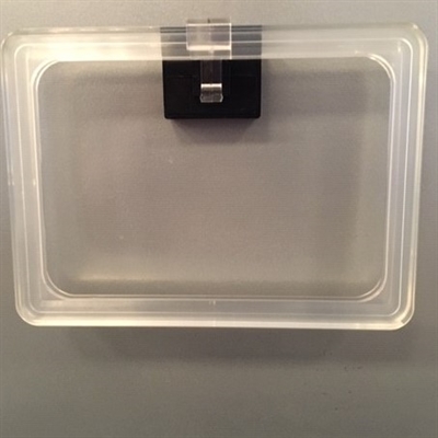 A6 transparent serie 100 plastram m/  magnet